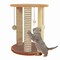 Pet Adobe Pet Adobe Cat Scratching Post- Play Area with 3 Poles, Perch and Toys- 19.25 inch Tall 835979GCZ - alternate 1